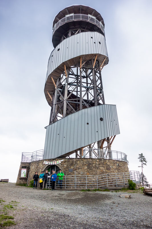 rozhledna Kosíř 30-4-2019